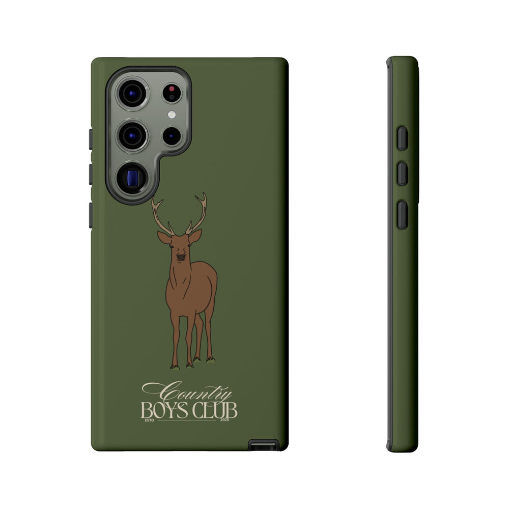 Green Country Boys Club Deer Stalking Case  | CGC x Country Cases