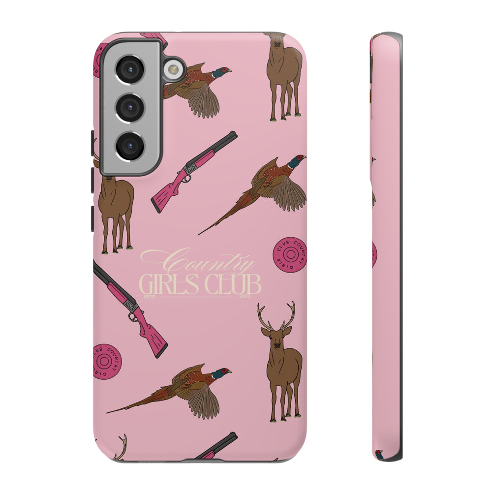 Pale Pink Girls Love Guns Case  | CGC x Country Cases