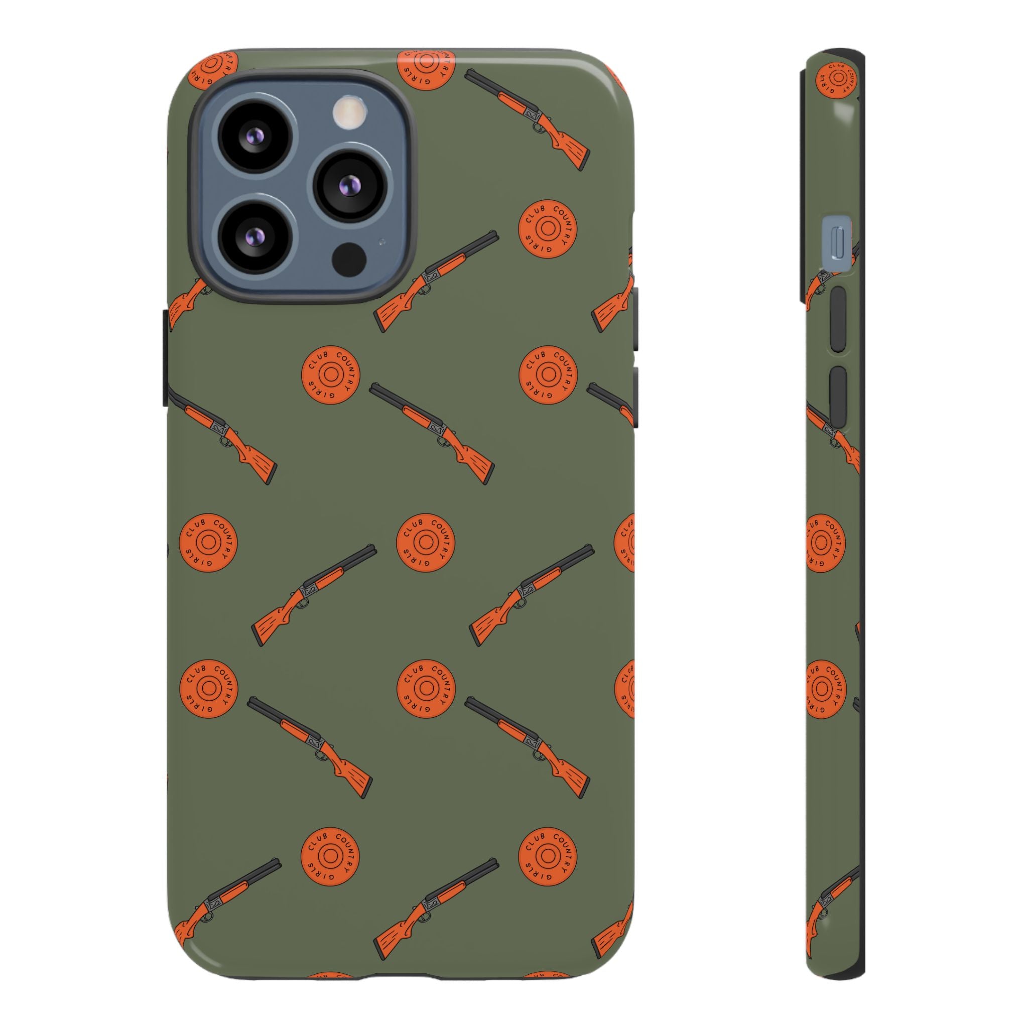 Green 'Shooting Season' iPhone Case  | CGC x Country Cases
