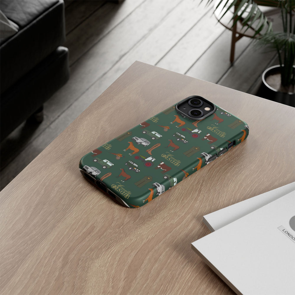 Green Country Girls Club x Country Cases iPhone Case
