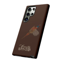 Chestnut Brown 'Country Boys Club Pheasant' Case  | CBC x Country Cases