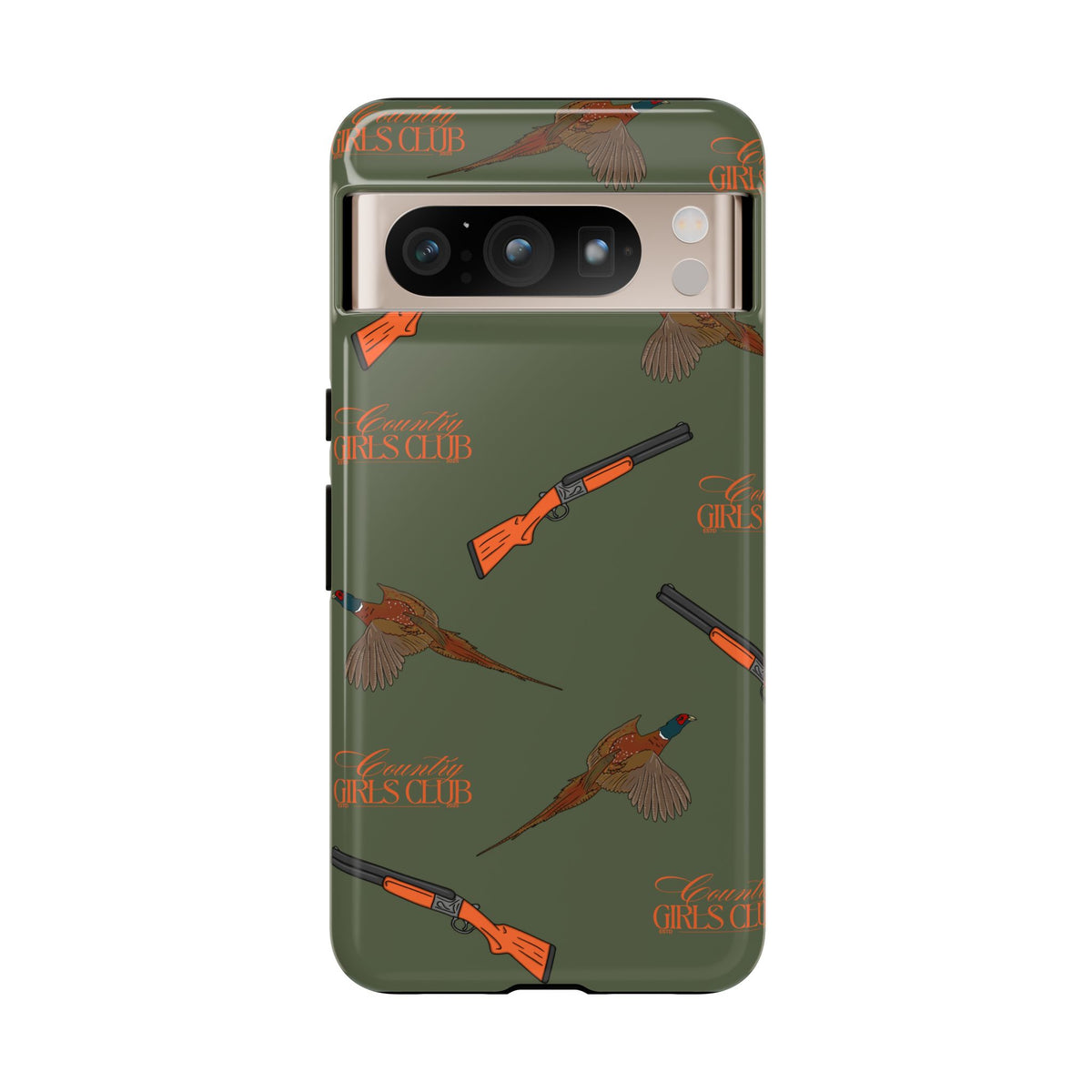 Green & Orange Beaters Case (Girls)  | CGC x Country Cases