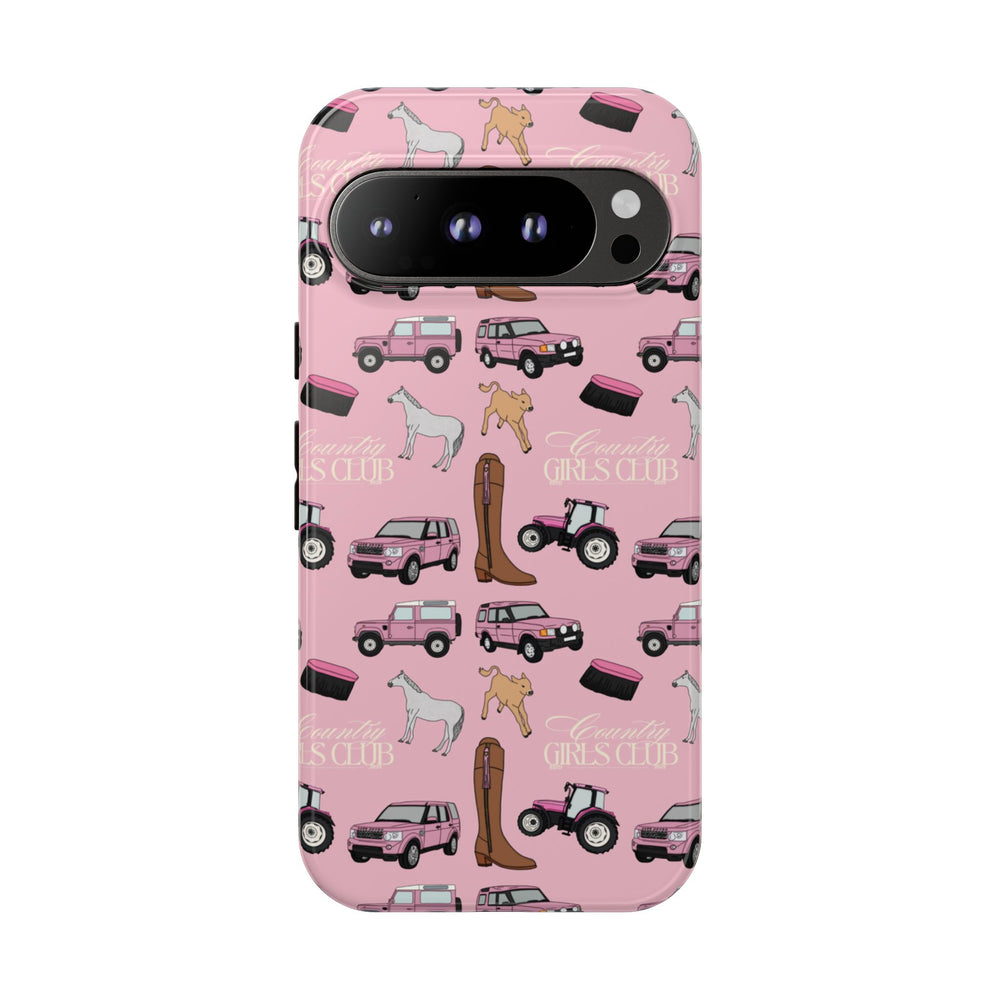 Pink Country Girls Club x Country Cases Android Phone Case