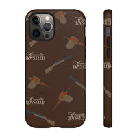 Chestnut Brown 'Boys Pheasants & Shotguns' Case  | CBC x Country Cases