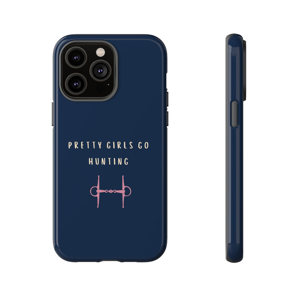 Navy & Pink 'Pretty Girls Go Hunting' (Snaffle)