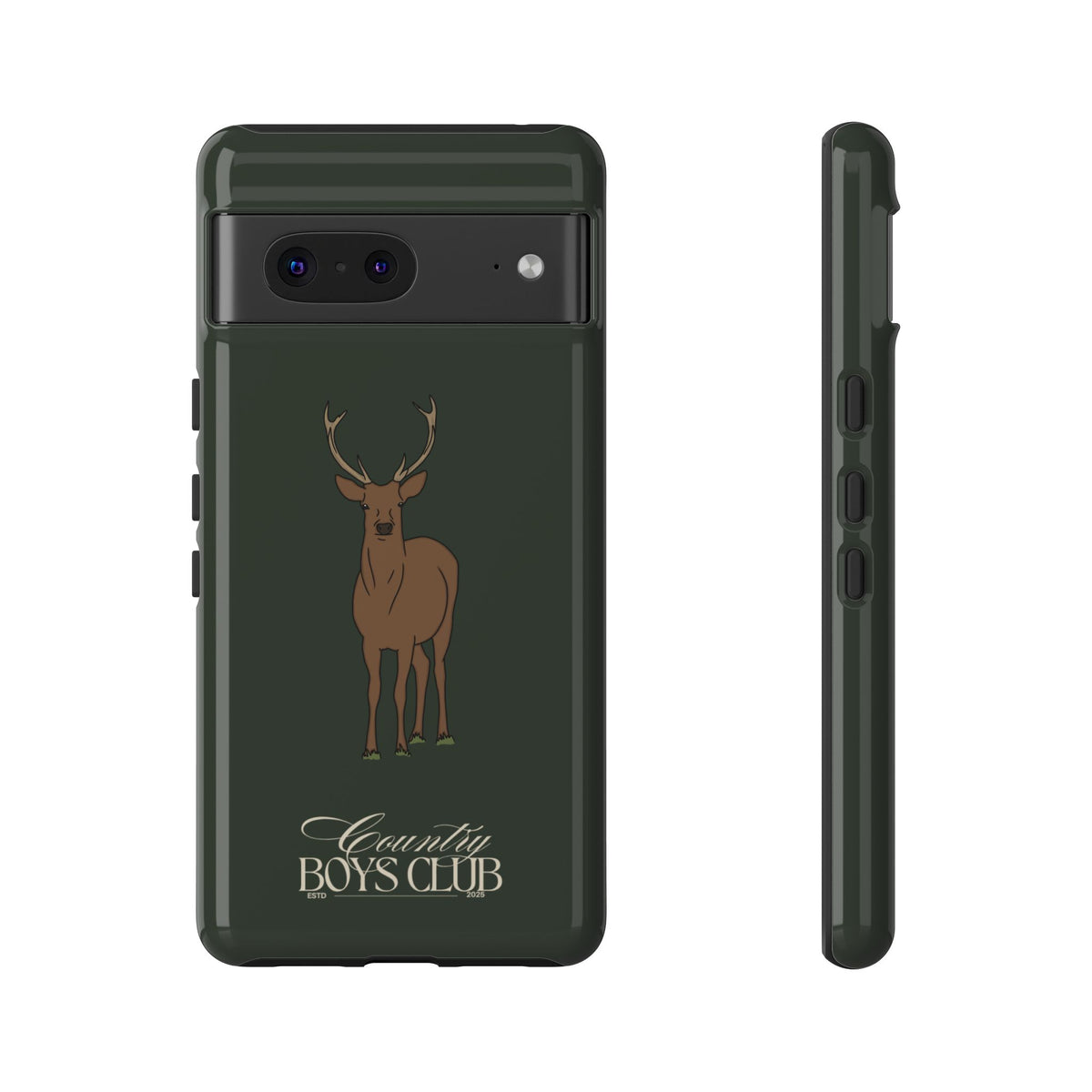 Field Green 'Country Boys Club Stag' Case  | CGC x Country Cases