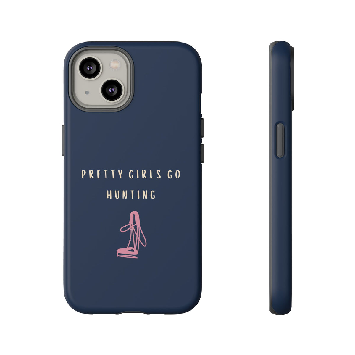 Navy & Pink 'Pretty Girls Go Hunting' (Bridle)