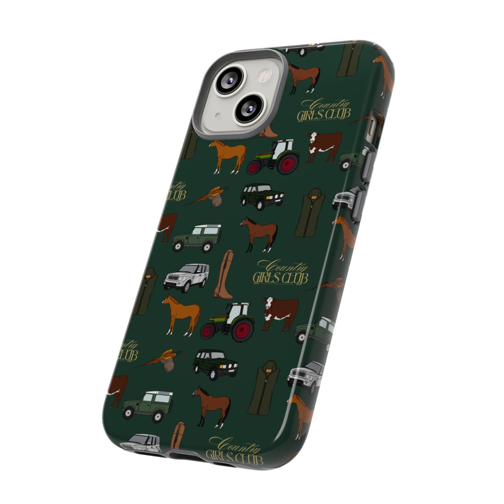 Green Country Girls Club x Country Cases iPhone Case