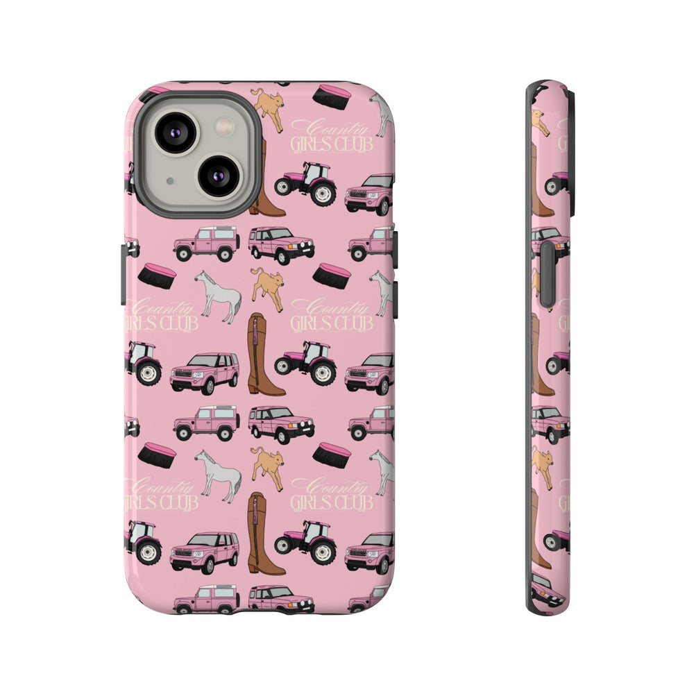 Pink Country Girls Club x Country Cases iPhone Case