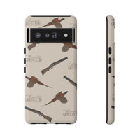 Beige 'Girls Pheasants & Shotguns' Case  | CGC x Country Cases