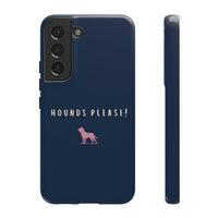 Navy & Pink 'Hounds Please' Case