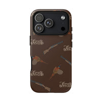 Chestnut Brown 'Boys Pheasants & Shotguns' Case  | CBC x Country Cases