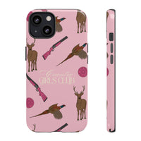 Pale Pink Girls Love Guns Case  | CGC x Country Cases
