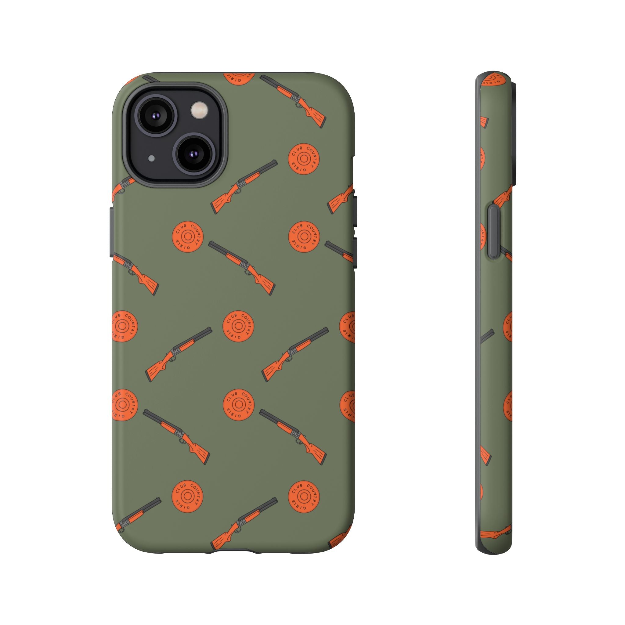 Green 'Shooting Season' iPhone Case  | CGC x Country Cases