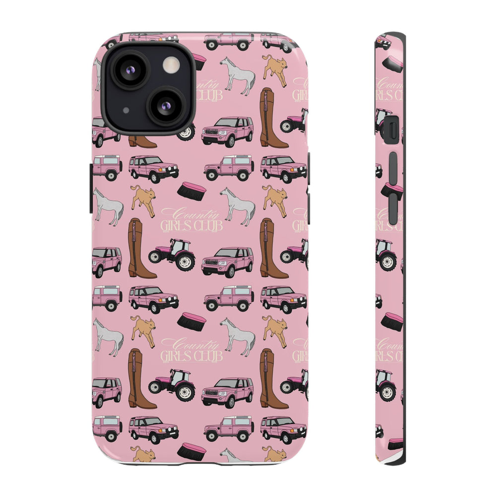 Pink Country Girls Club x Country Cases iPhone Case