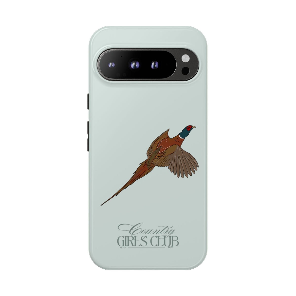 Duck Egg Blue 'Girls Pheasant' Case  | CGC x Country Cases