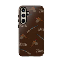 Chestnut Brown 'Boys Pheasants & Shotguns' Case  | CBC x Country Cases