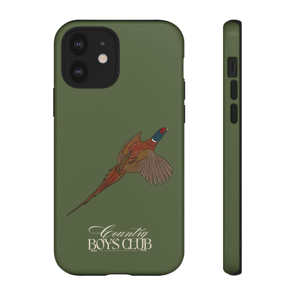 Green Country Boys Club Pheasant Case  | CGC x Country Cases