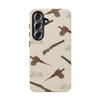 Beige 'Girls Pheasants & Shotguns' Case  | CGC x Country Cases