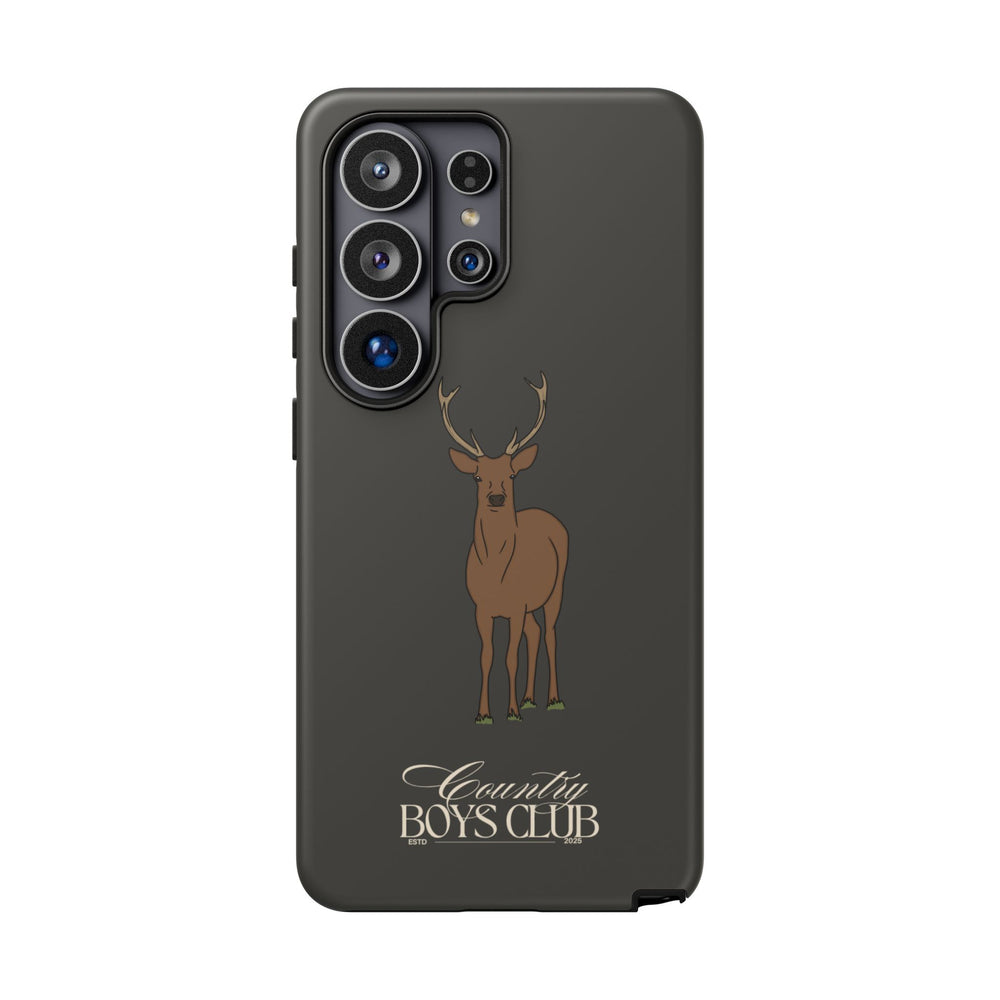 Charcoal 'Country Boys Club Stag' Case  | CGC x Country Cases