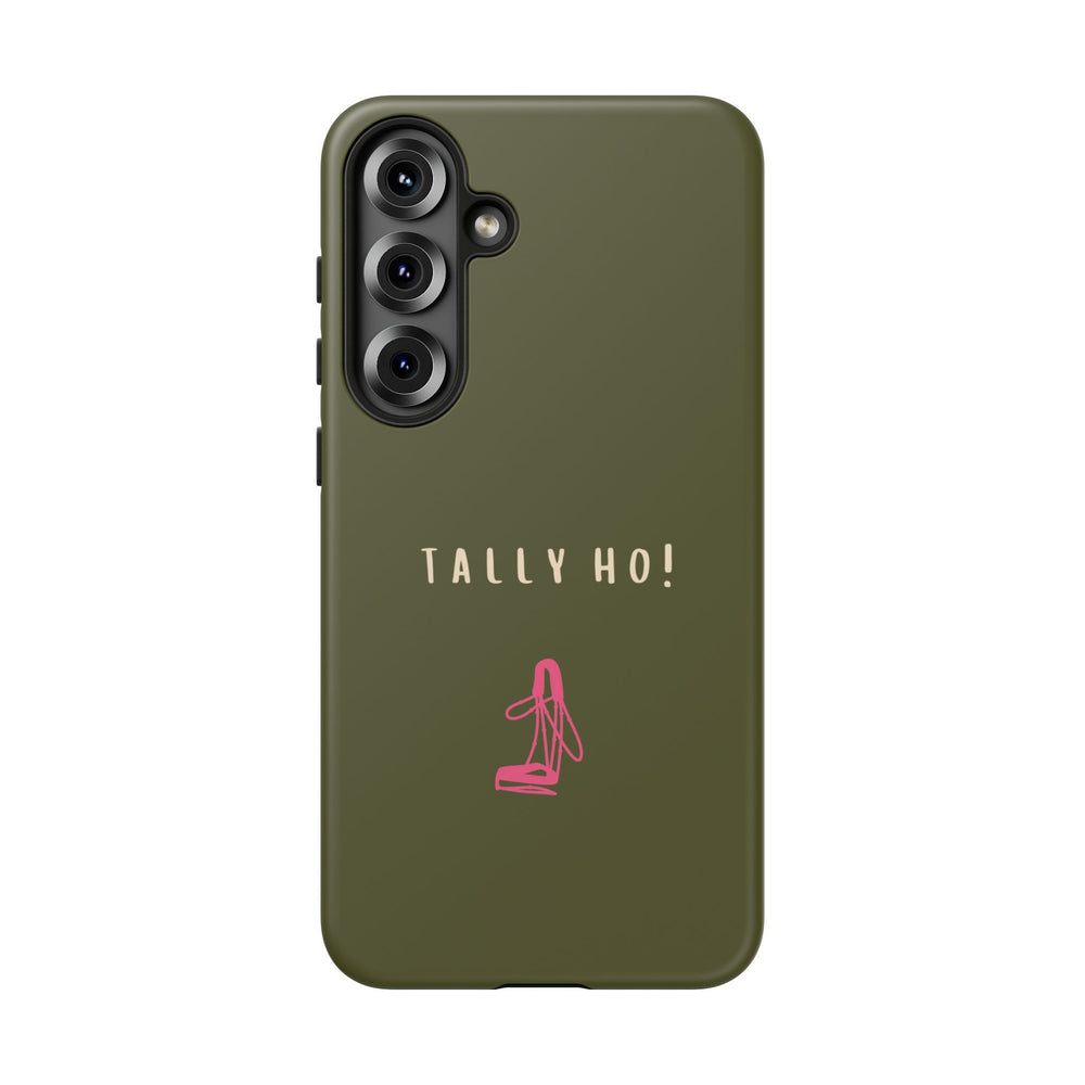 Green & Pink 'Tally Ho!' (Bridle)