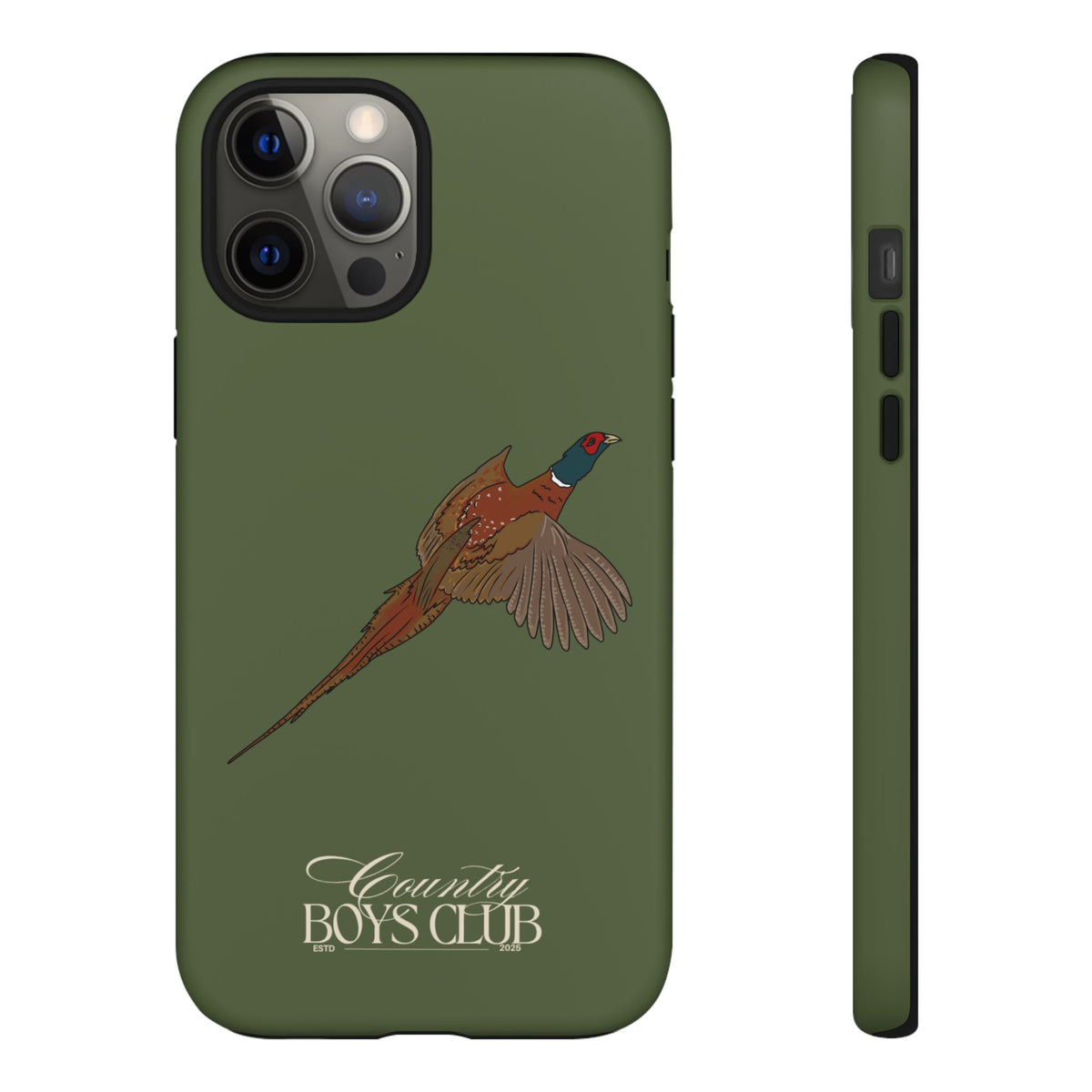 Green Country Boys Club Pheasant Case  | CGC x Country Cases