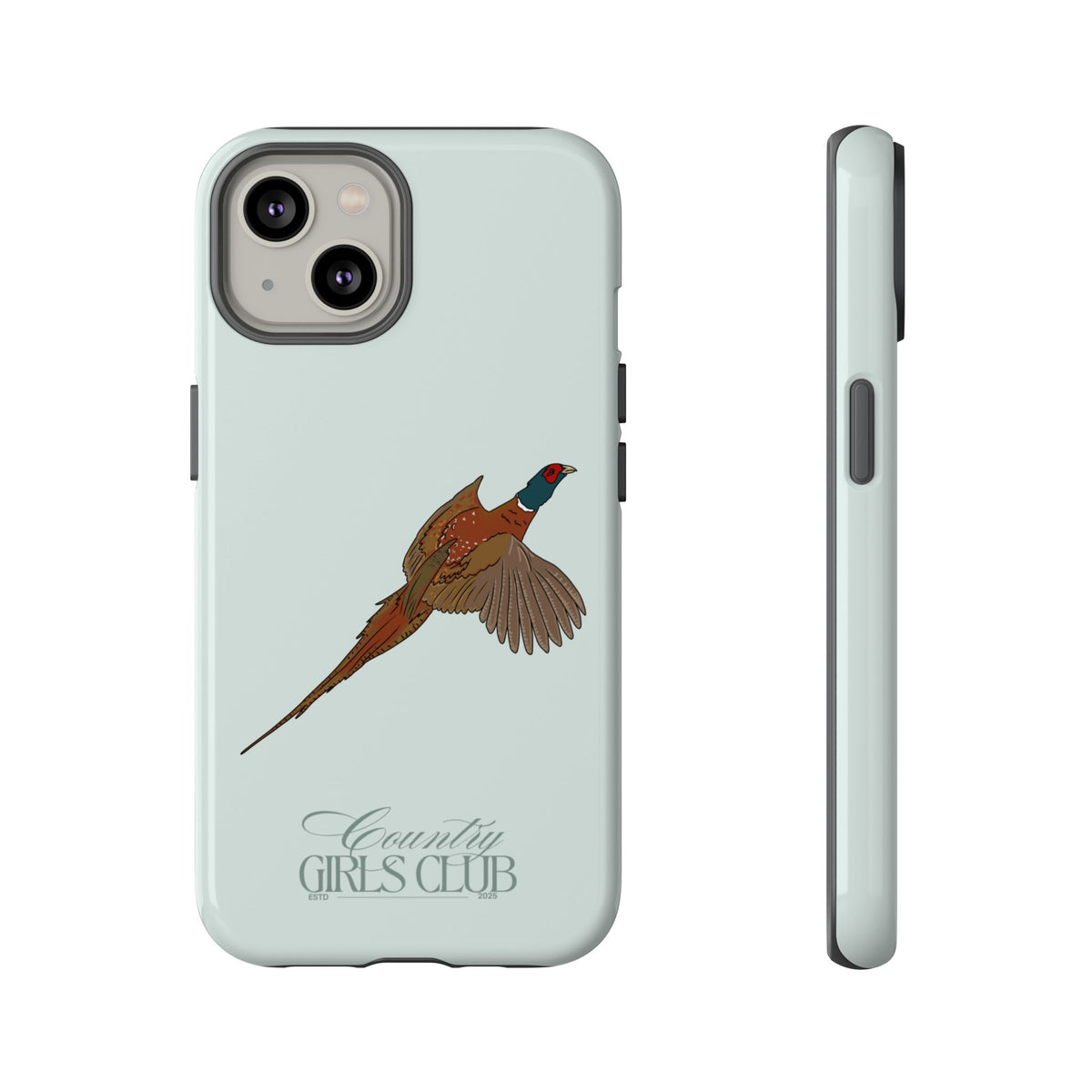 Duck Egg Blue 'Girls Pheasant' Case  | CGC x Country Cases