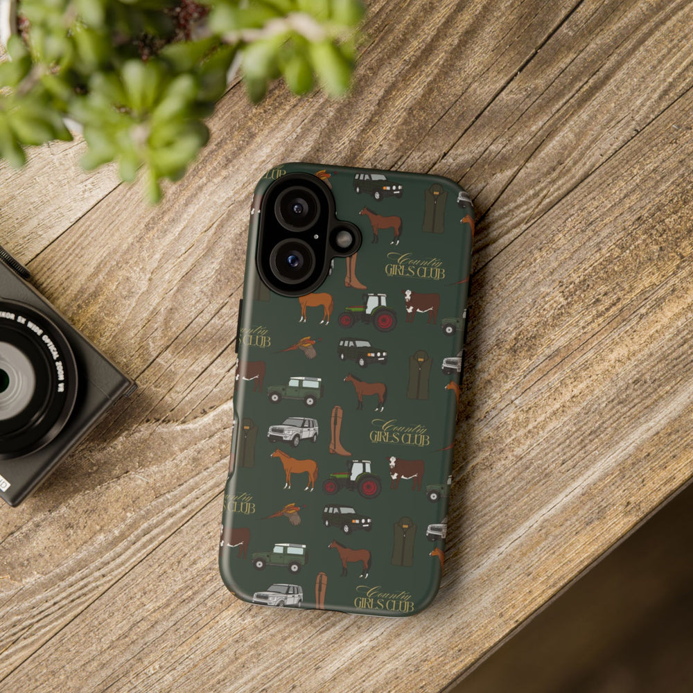 Green Country Girls Club x Country Cases iPhone Case