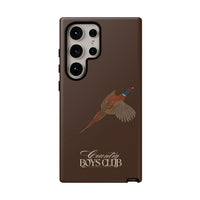 Chestnut Brown 'Country Boys Club Pheasant' Case  | CBC x Country Cases