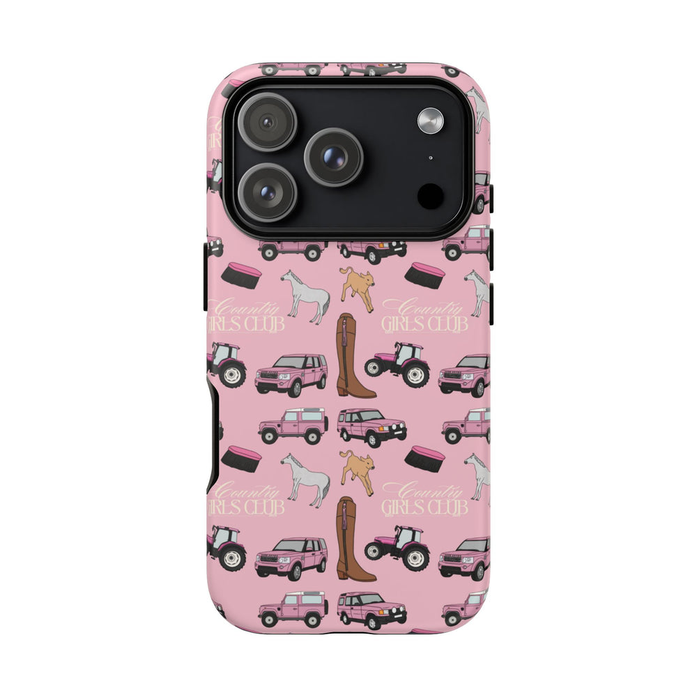 Pink Country Girls Club x Country Cases iPhone Case
