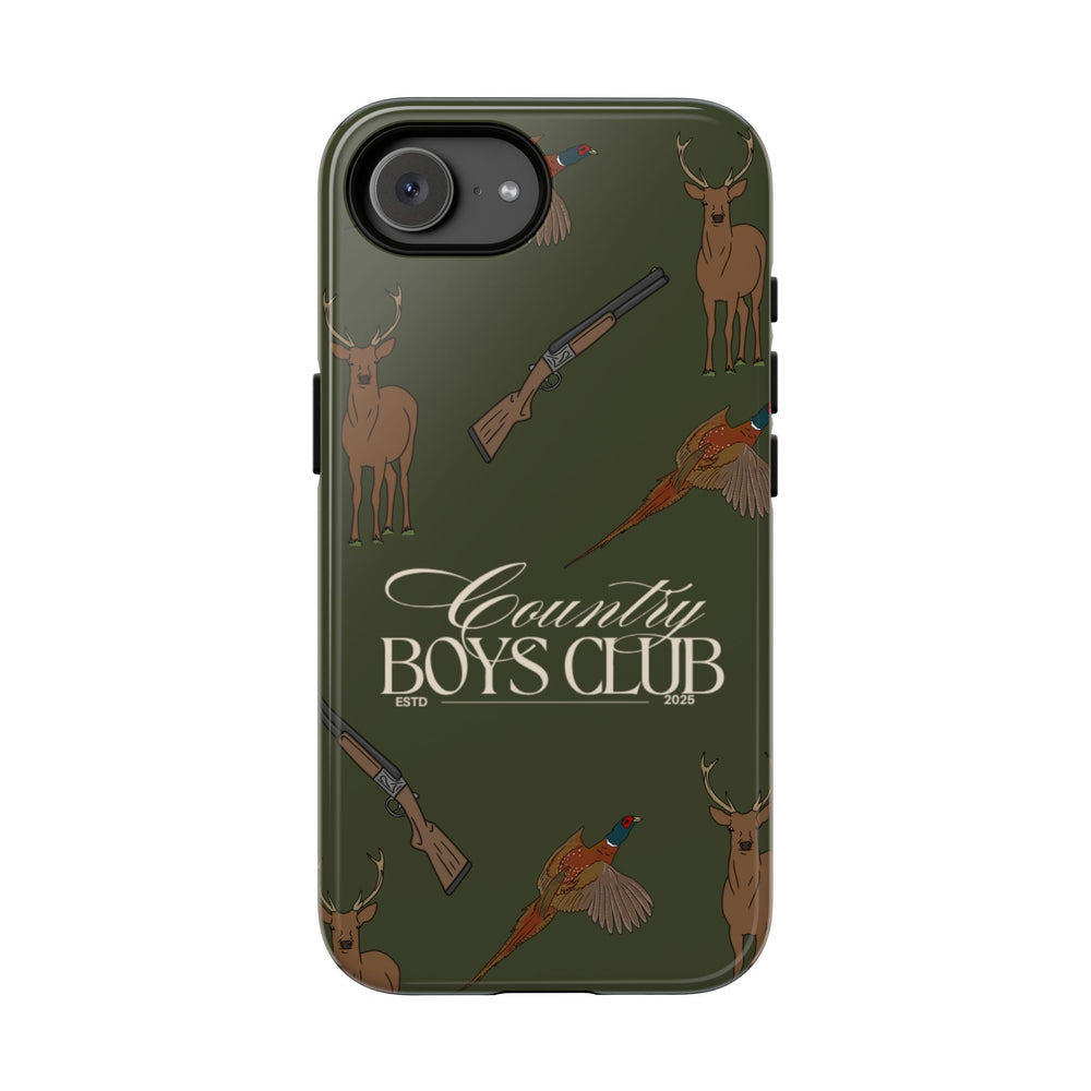 Forest Green Boys Love Guns Case  | CGC x Country Cases
