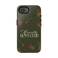 Forest Green Boys Love Guns Case  | CGC x Country Cases