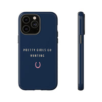 Copy of Navy & Pink 'Pretty Girls Go Hunting' (Horse Shoe)