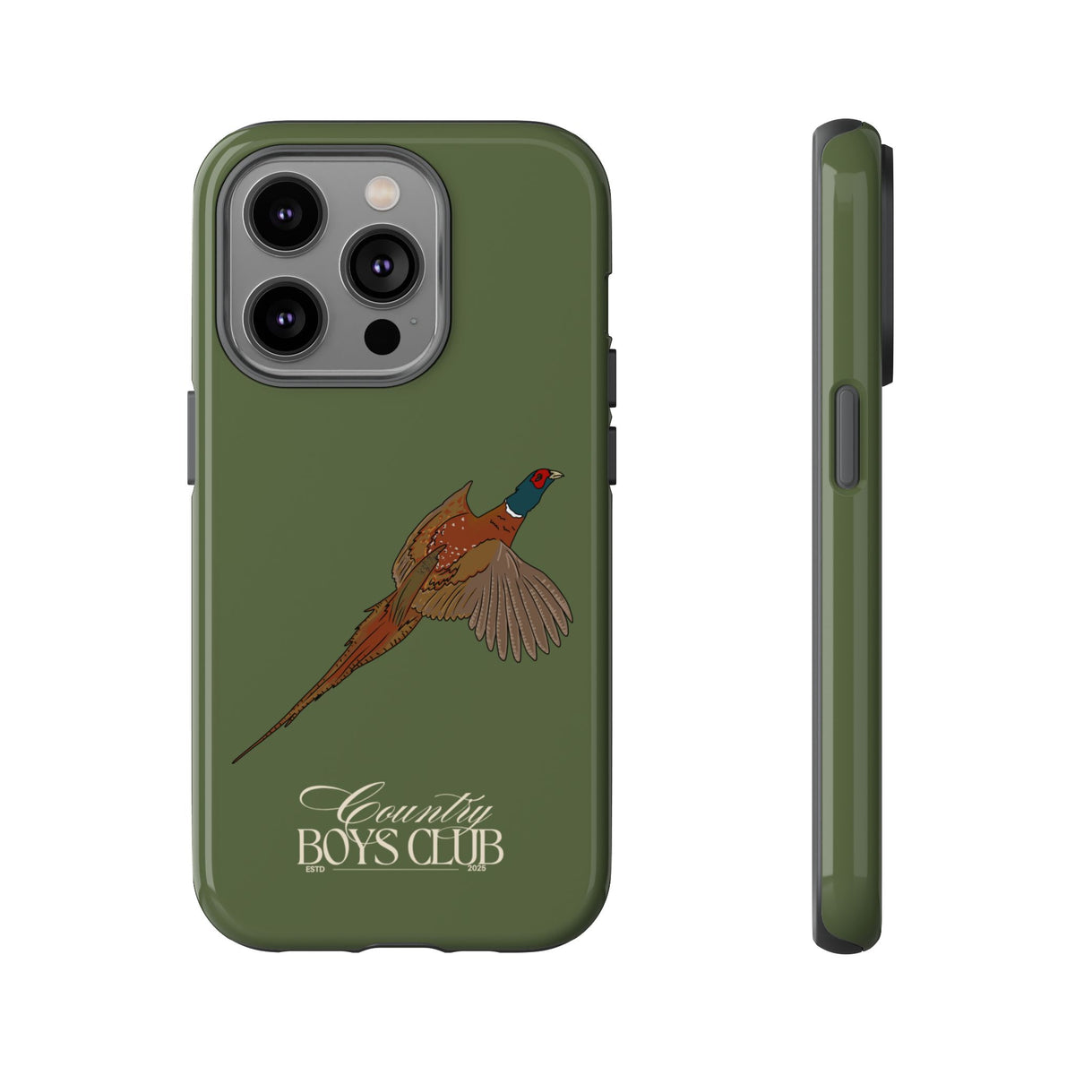 Green Country Boys Club Pheasant Case  | CGC x Country Cases