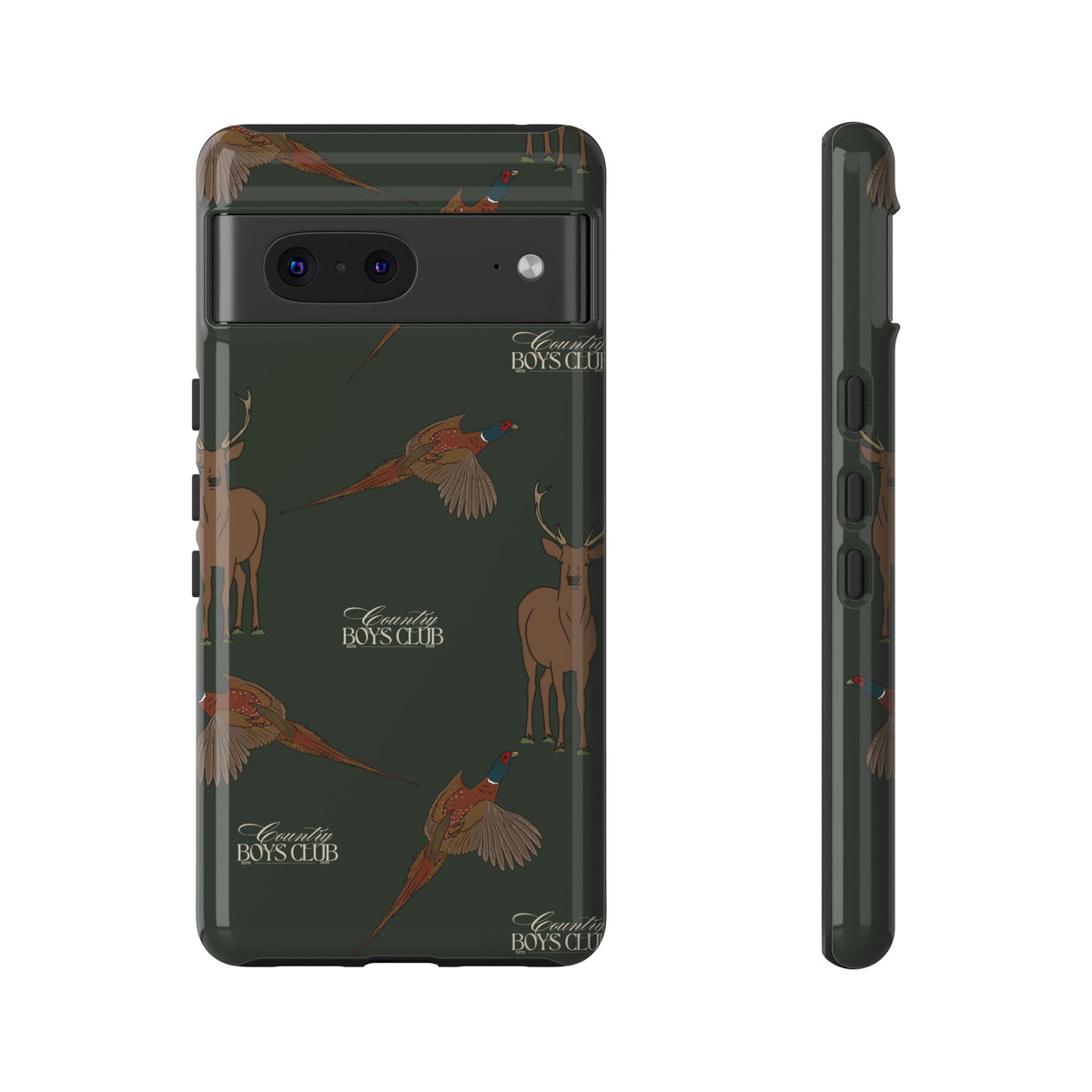 Field Green 'Boys Stags & Pheasants' Case  | CBC x Country Cases