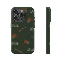 Field Green 'Boys Pheasants & Shotguns' Case  | CBC x Country Cases