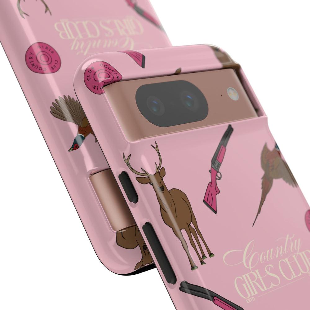 Pale Pink Girls Love Guns Case  | CGC x Country Cases