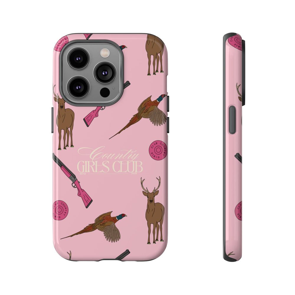 Pale Pink Girls Love Guns Case  | CGC x Country Cases