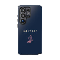Navy & Pink 'Tally Ho!' (Bridle)