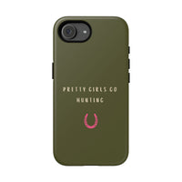 Green & Pink 'Pretty Girls Go Hunting' (Horse Shoe)