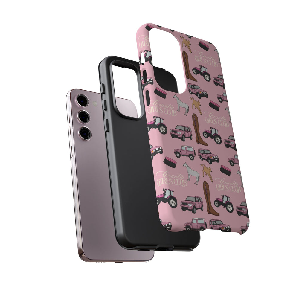 Pink Country Girls Club x Country Cases Android Phone Case