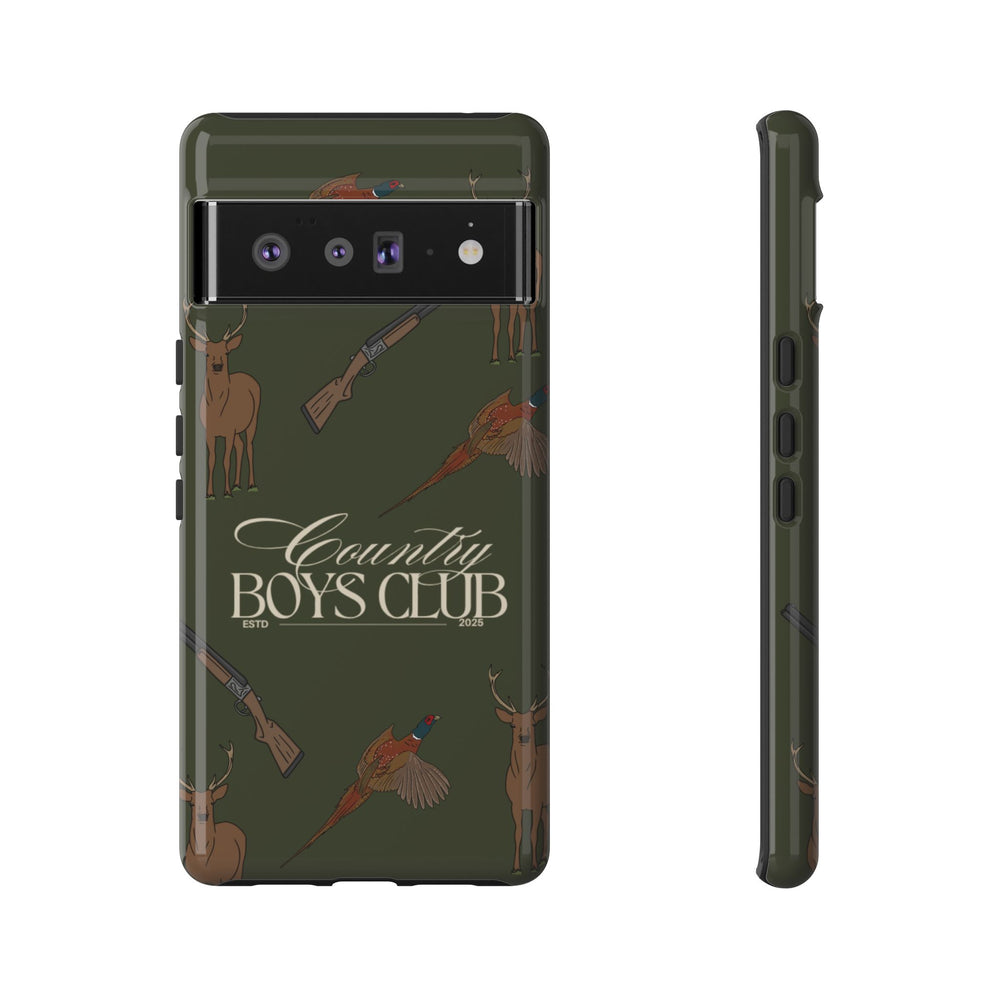 Forest Green Boys Love Guns Case  | CGC x Country Cases