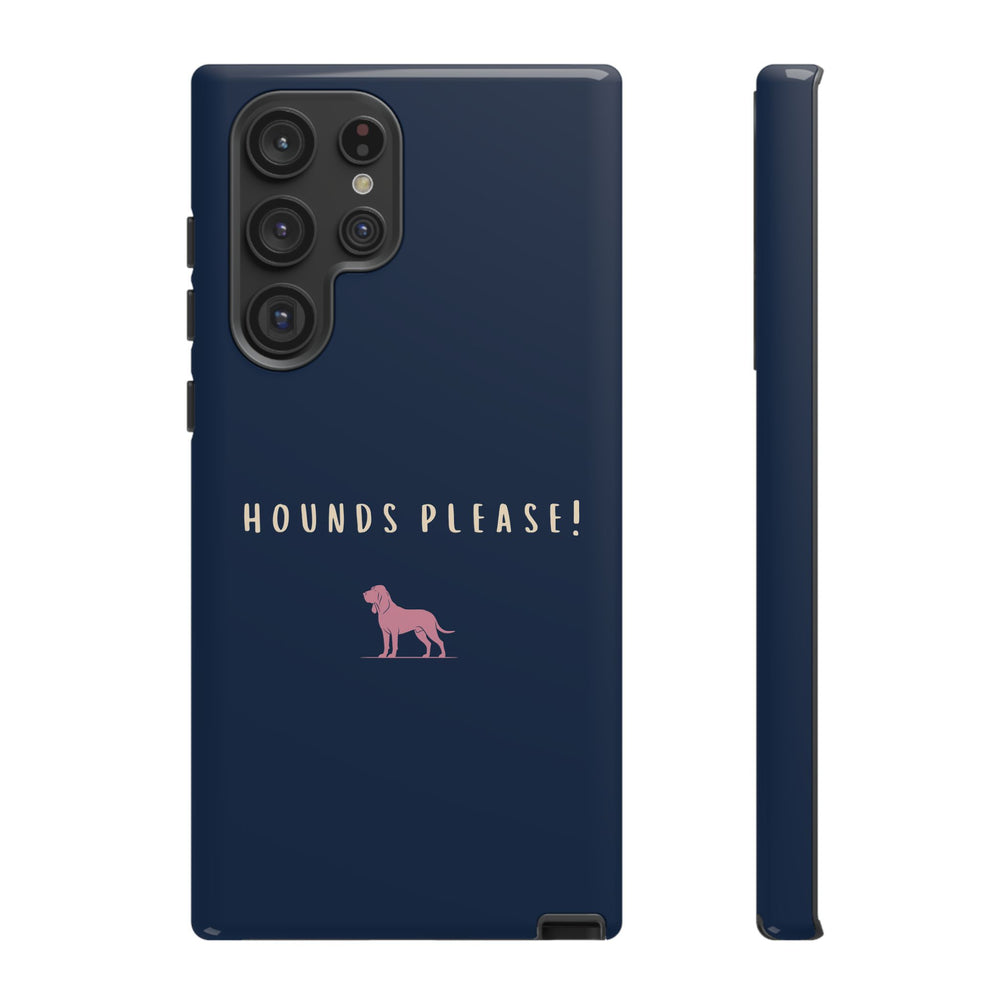 Navy & Pink 'Hounds Please' Case