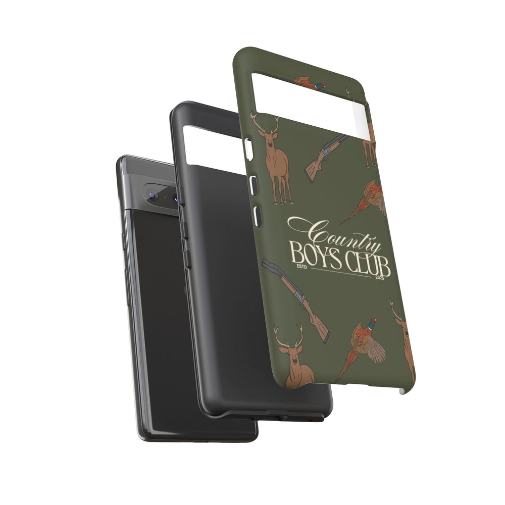 Forest Green Boys Love Guns Case  | CGC x Country Cases