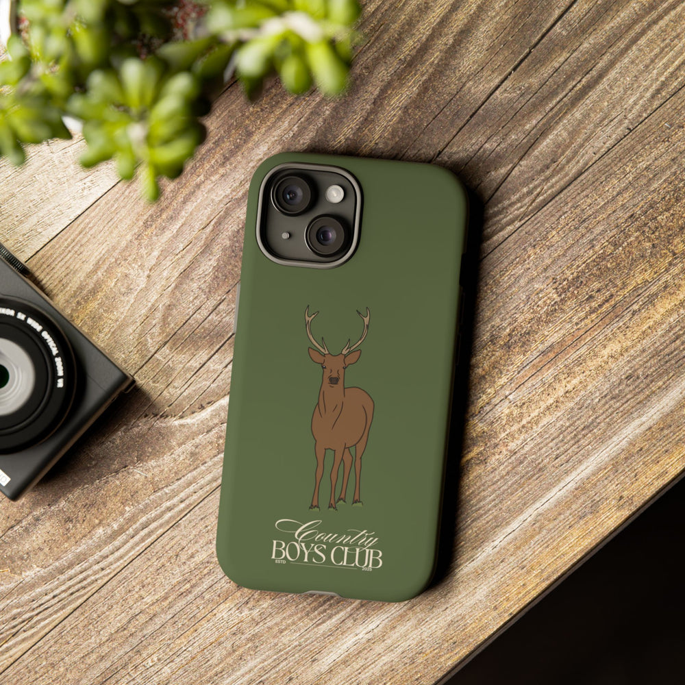 Green Country Boys Club Deer Stalking Case  | CGC x Country Cases