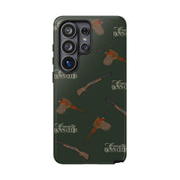 Field Green 'Boys Pheasants & Shotguns' Case  | CBC x Country Cases
