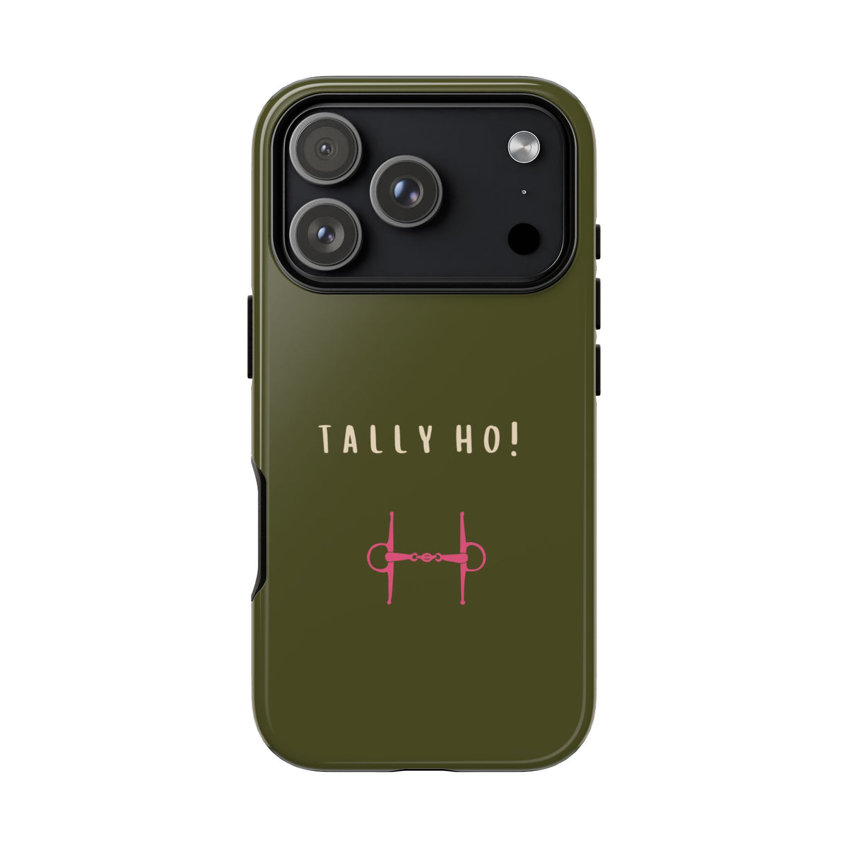 Green & Pink 'Tally Ho!' (Snaffle)