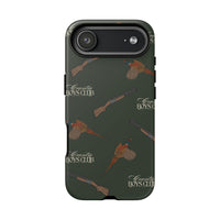 Field Green 'Boys Pheasants & Shotguns' Case  | CBC x Country Cases