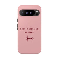 Pink & Burgundy 'Pretty Girls Go Hunting' (Snaffle)