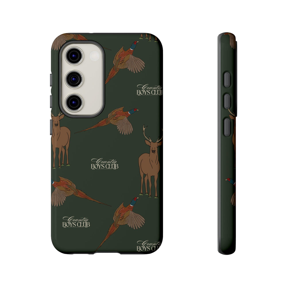 Field Green 'Boys Stags & Pheasants' Case  | CBC x Country Cases